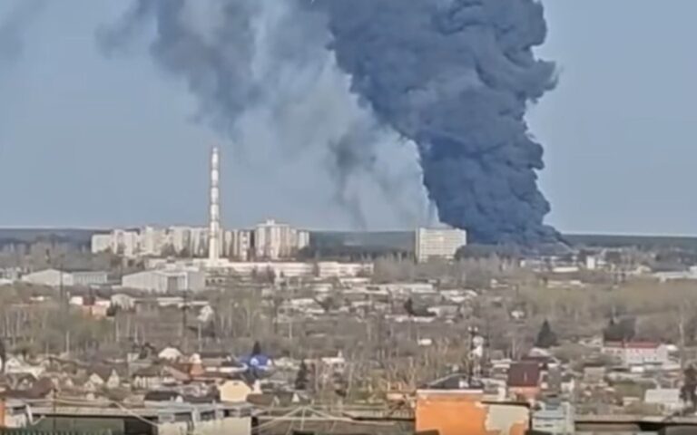 В Курську після вибуху загорівся завод – ЗМІ