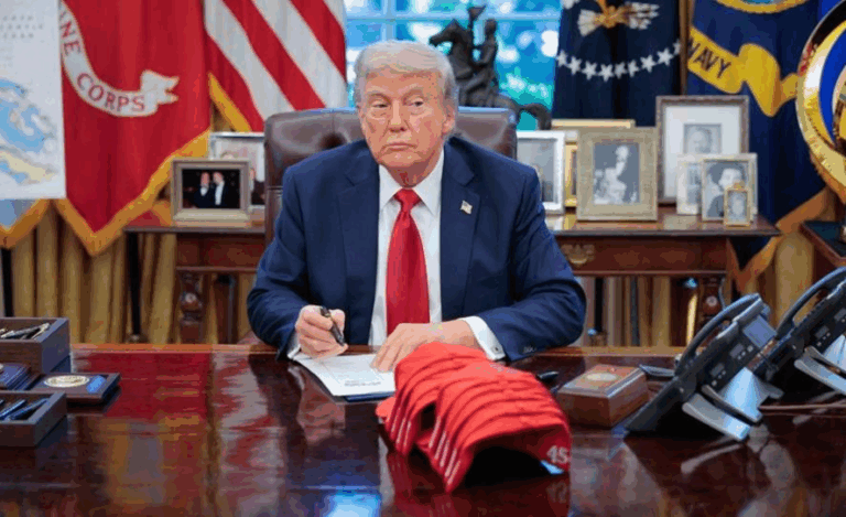 В офіційному магазині Дональда Трампа з’явилися кепки Trump 2028