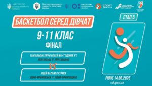 БАСКЕТБОЛ | Дівчата 9-11 класи | Гра за 1 місце | Пліч-о-пліч: Етап 5