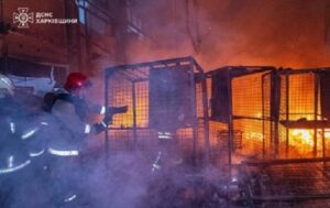 Новини України - Дрони РФ атакували поштовий термінал у передмісті Харкова, сталась пожежа