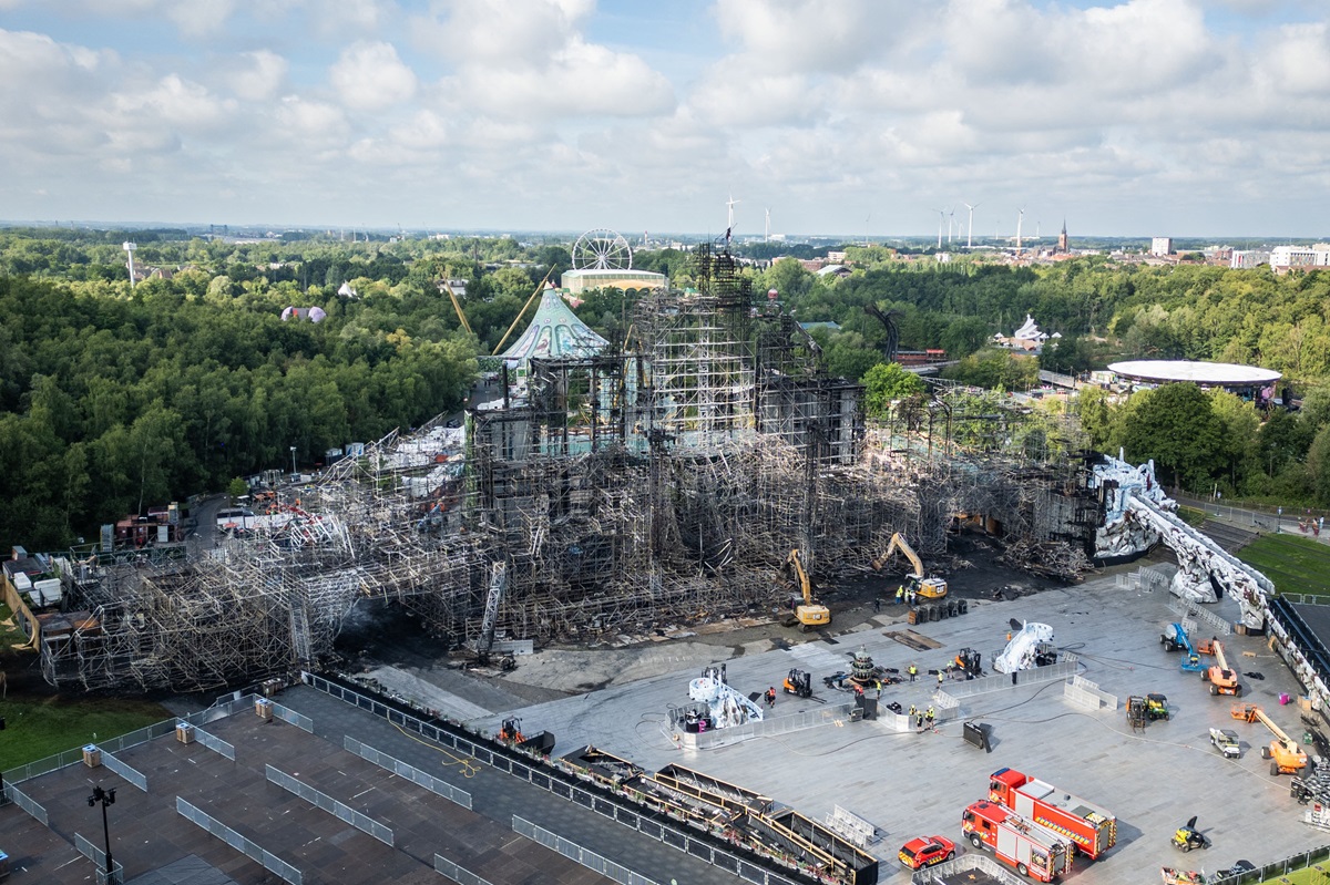 Новини світу - Головна сцена Tomorrowland згоріла за два дні до старту