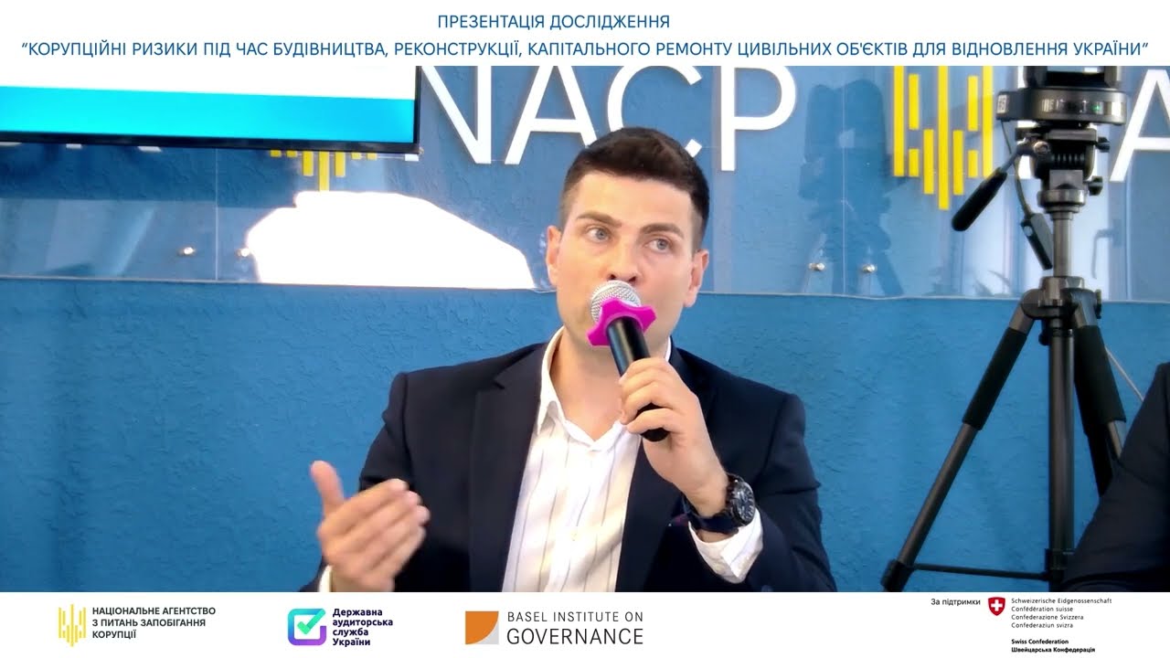 Minimising corruption risks in public policy-making and monitoring reconstruction