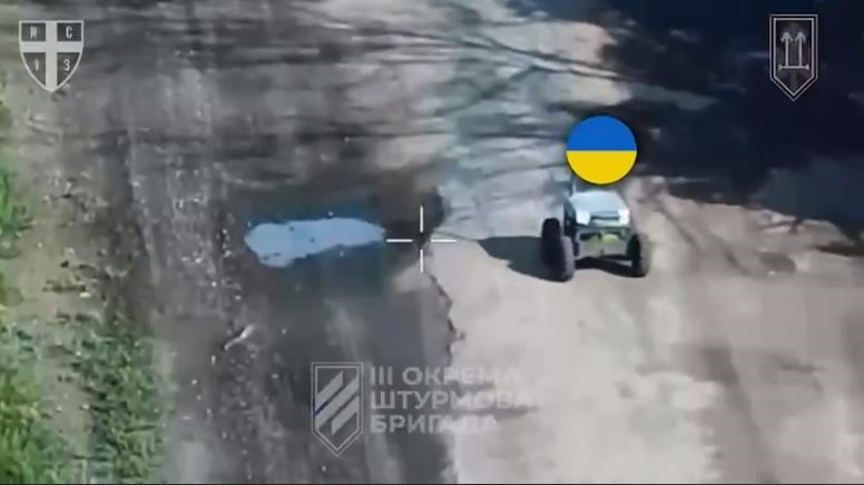 Новини України - Росіяни здались в полон наземним роботам