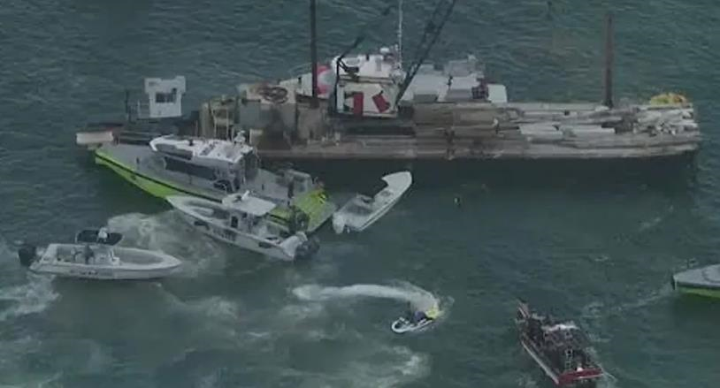 Новини світу - У Маямі баржа зіткнулася з човном, загинули двоє дітей