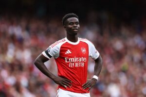 Новини спорту - Арсенал не зможе сподіватися на Саку у грі проти Ліверпуля