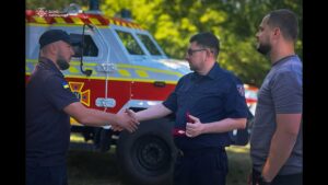 Керівництво ДСНС відзначило піротехніків, які розміновують Київщину