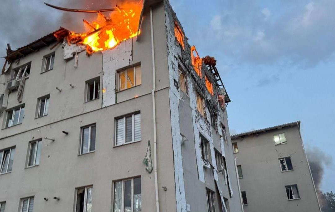 Новини України - В ОВА показали наслідки атаки Росії на Харків