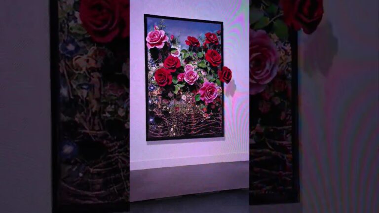 Роботи Катерини Білокур оживають на виставці Ukraine WOW  #ukraine #atr #flowers