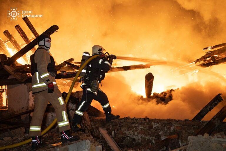 ДСНС показали наслідки удару по Сумах
