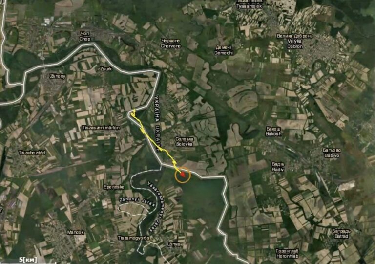 Генштаб показав докази зальоту угорського дрона