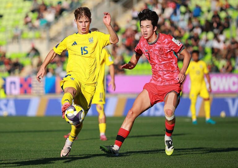 Хавбек України U-20 відзначився титулом кращого у матчі з Південною Кореєю