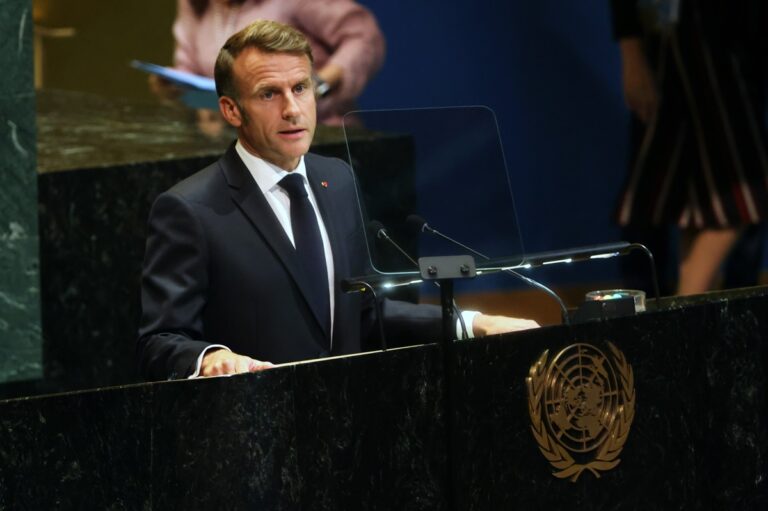 Макрон визнав державу Палестина