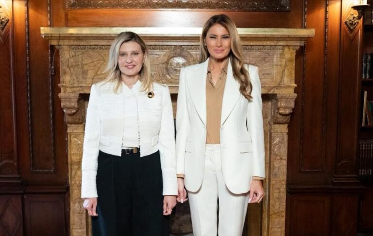 Олена Зеленська обговорила з першою леді США захист дітей