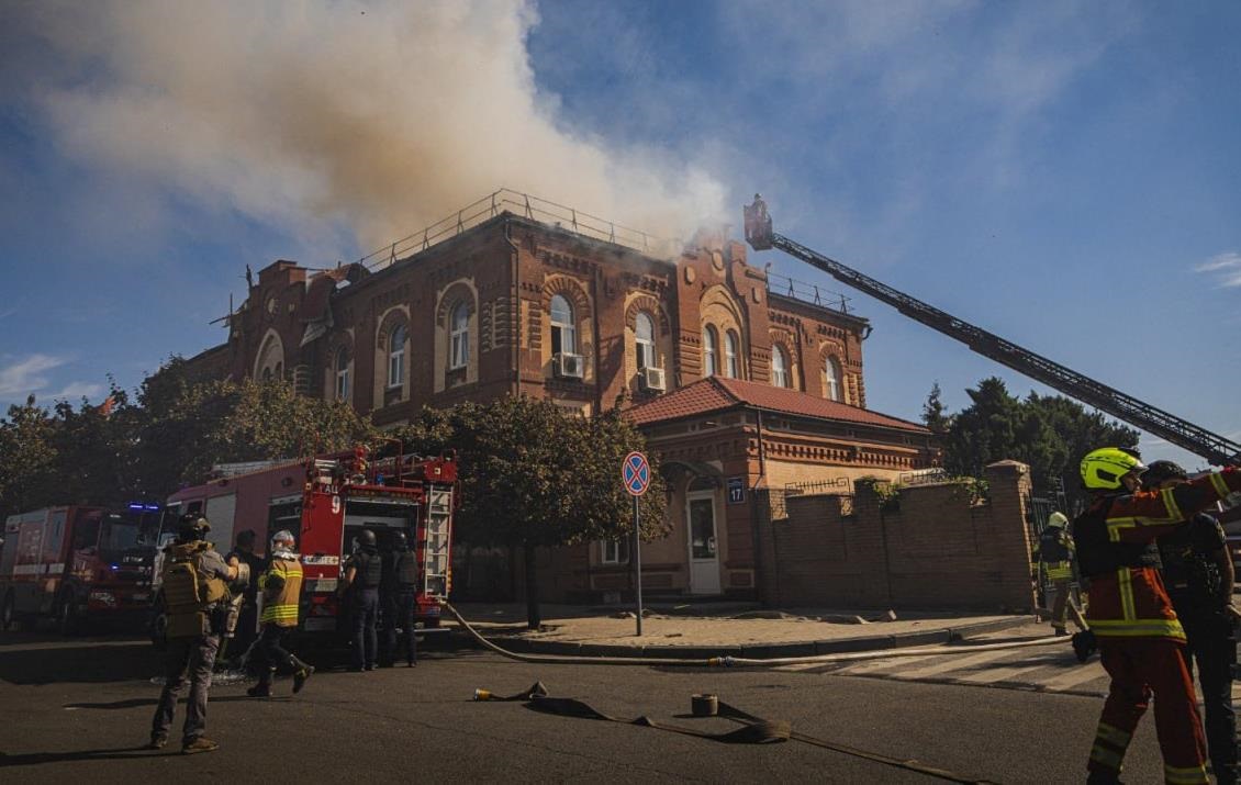 Новини України - Оприлюднено момент "прильоту" по вузу в Харкові