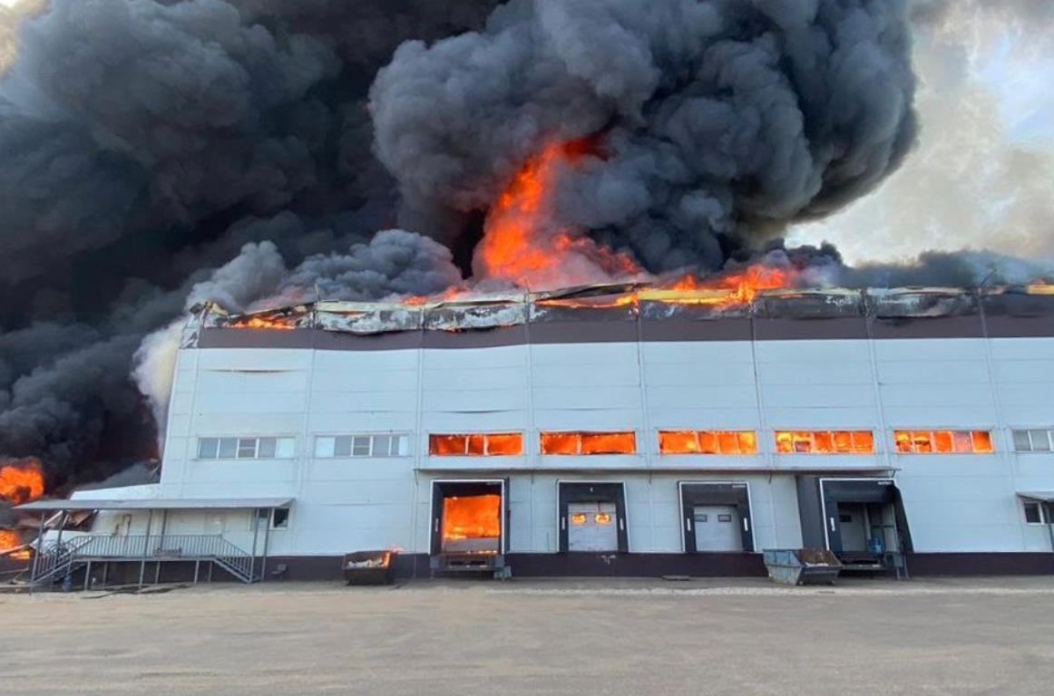 Новини світу - Під Москвою сталася потужна пожежа