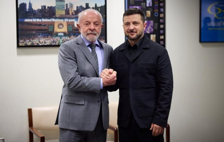 Зеленський зустрівся з президентом Бразилії