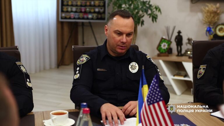 Іван Вигівський зустрівся з виконавчим директором Поліцейського дослідницького форуму США