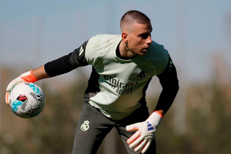 Андрій Лунін відіграв весь матч за Реал Мадрид