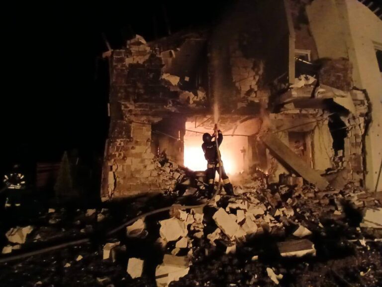 Атака на Київщину: з’явилися кадри наслідків