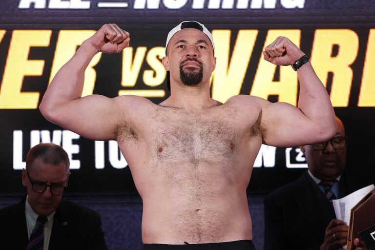 Джозеф Паркер поділився емоціями після бою з Вордлі