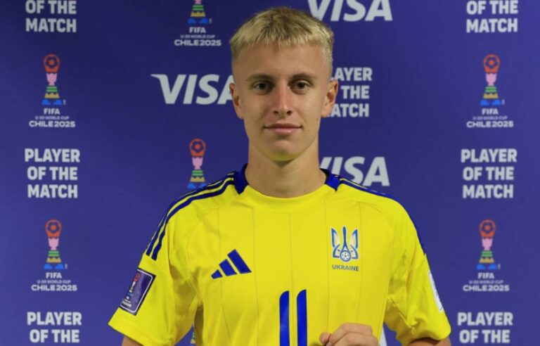 Гравець України відзначений за матч з Парагваєм