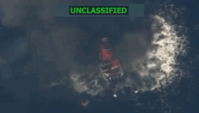 США завдали удару по ще одному судну з наркотиками у Тихому океані