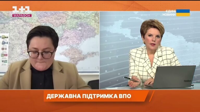 Про придбання житла для ВПО розповіла Тетяна Кірієнко в ефірі телемарафону