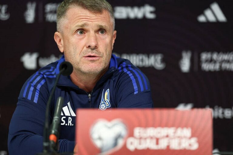 Ребров дає передматчеву пресконференцію