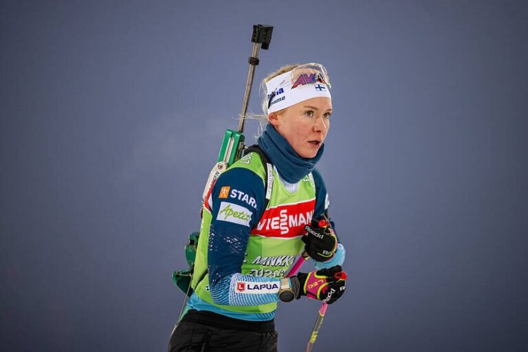 Спринт в Естерсунді завершився перемогою фінської біатлоністки