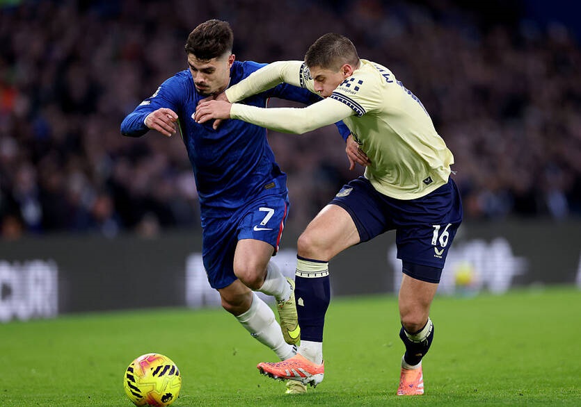 Стали відомі оцінки Миколенка за гру Евертона із Челсі