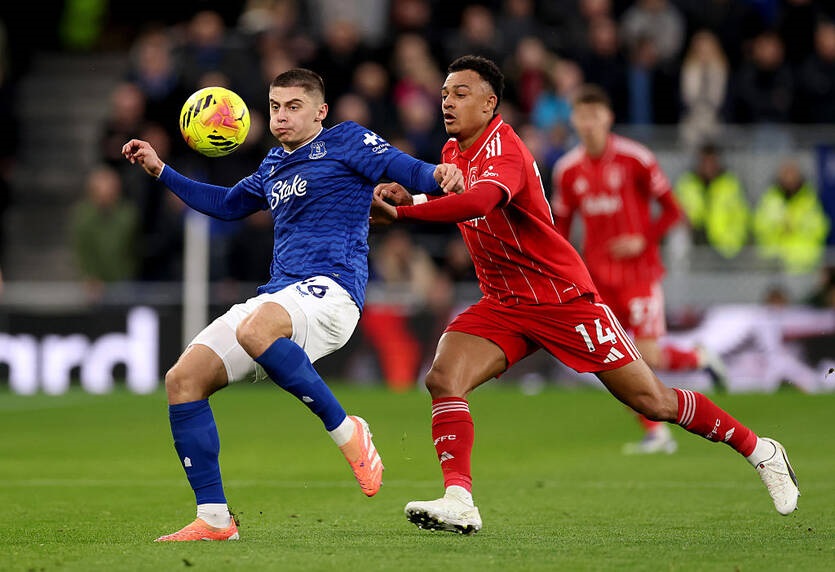 Віталій Миколенко відіграв весь матч за Евертон і отримав оцінки