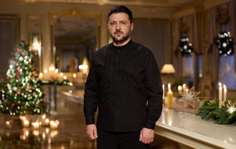 Зеленський привітав українців з Різдвом Христовим