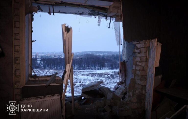 Атака дронів на Харків: з’явилися фото наслідків