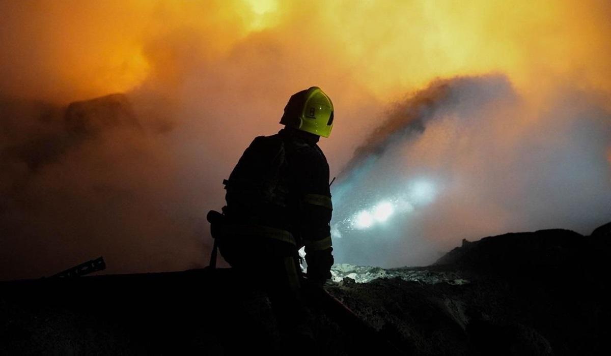 Росіяни вдарили по обʼєкту промислової інфраструктури Запоріжжя