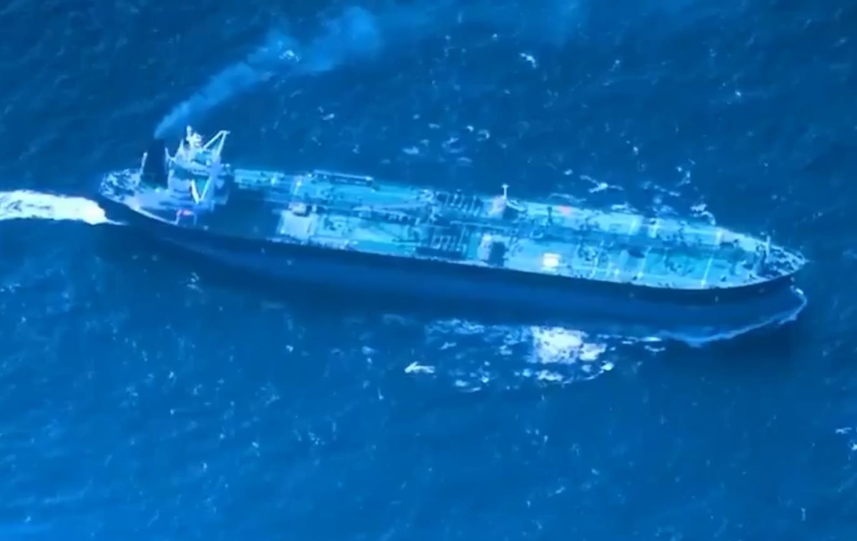 США захопили ще одне судно з “тіньового флоту” РФ