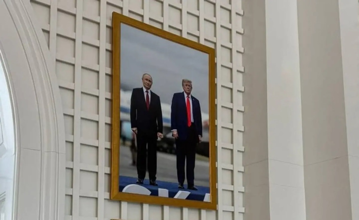 У Білому домі повісили фото Трампа з Путіним