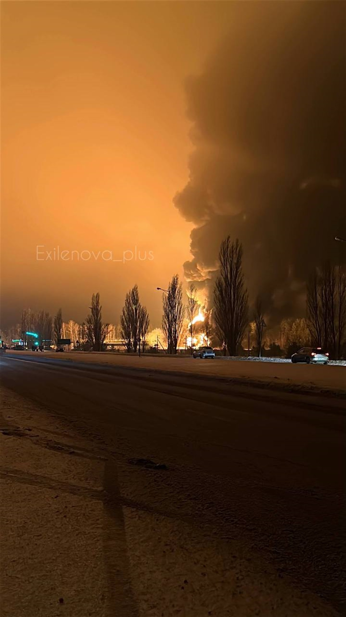 У Бєлгородській області РФ палає нафтобаза – OSINT