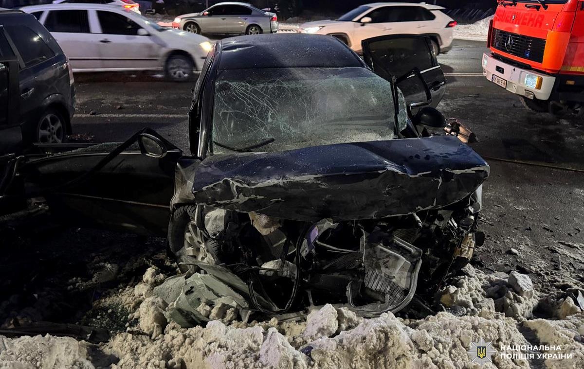 У Харкові сталася маштабна ДТП, є жертви
