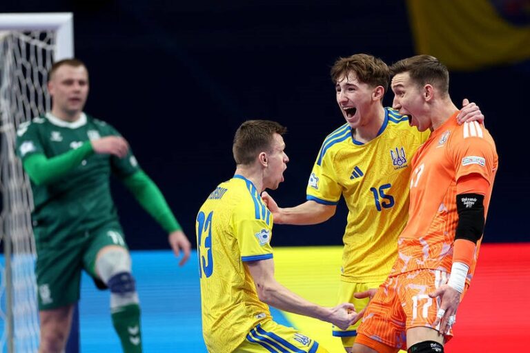 Українці виграли гру в Литви на Євро з футзалу