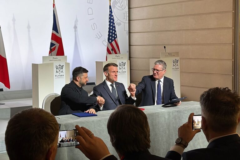 Війська Франції та Британії. Гарантії для України