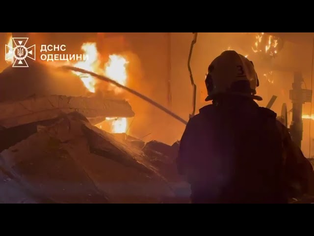 Вночі росія знову атакувала Одесу ударними БпЛА