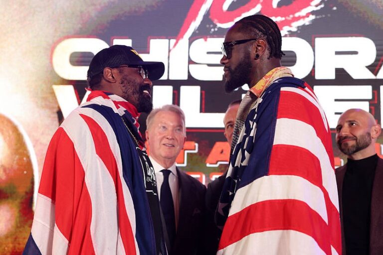 Чісора і Вайлдер з’явилися перед очима Лондона