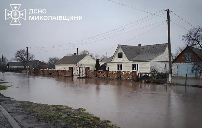 На Миколаївщині підтоплено 17 населених пунктів