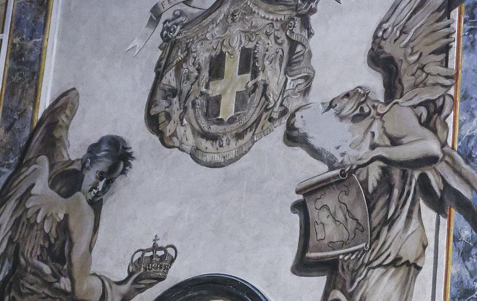 У Римі зафарбували фреску янгола з обличчям Мелоні