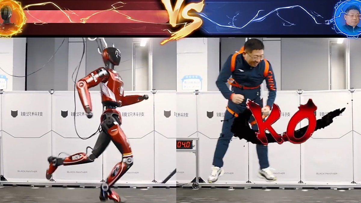 В Китаї показали найшвидшого в світі гуманоїдного робота