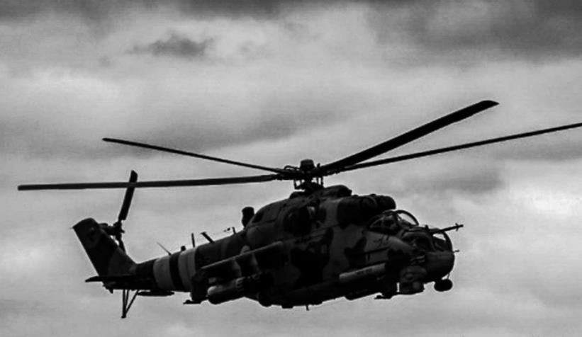 Загинув екіпаж українського гелікоптера Мі-24