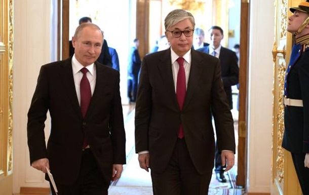 Путін знову неправильно назвав ім’я президента Казахстану